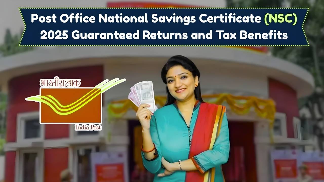 Post Office National Savings Certificate (NSC) 2025 – Guaranteed Returns and Tax Benefits