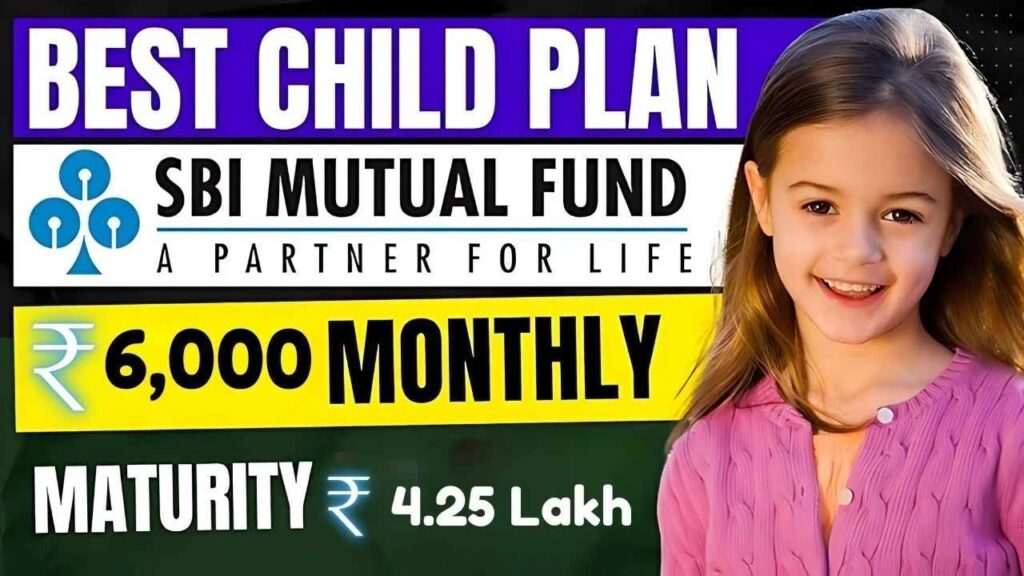 SBI Child Investment Plan: Deposit 6000 Monthly and Grow It to Rs 4.25 Lakh in 5 Years